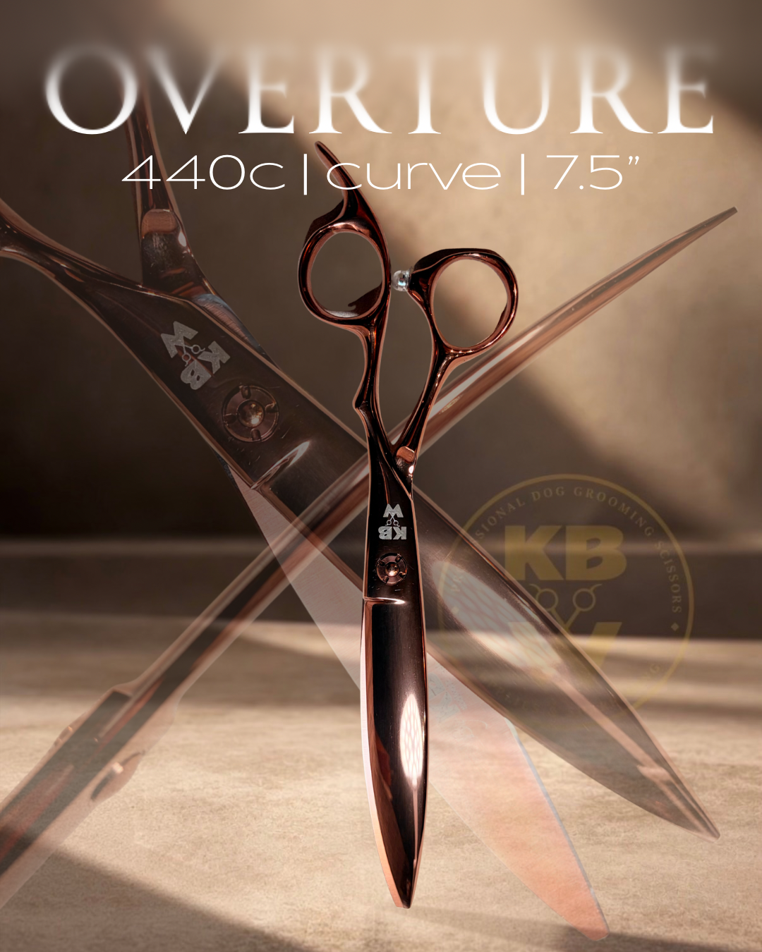 ‘KBW’ | The New Overture | 7.5” Bronze Curve Micro-serrated