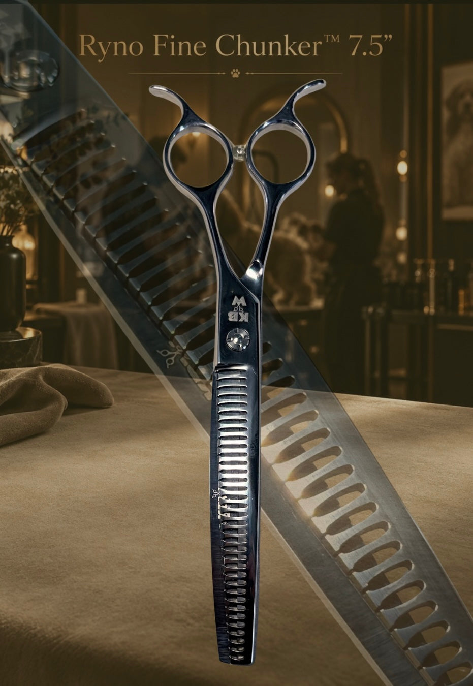 ‘KBW’ Ryno Fine Curved Chunker™ 7.5” Right-Handed