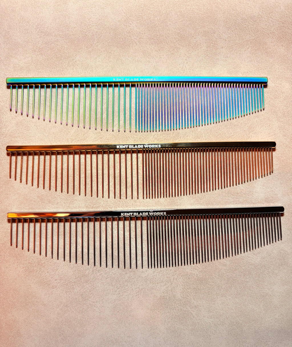 'KBW' Mini Moon Comb