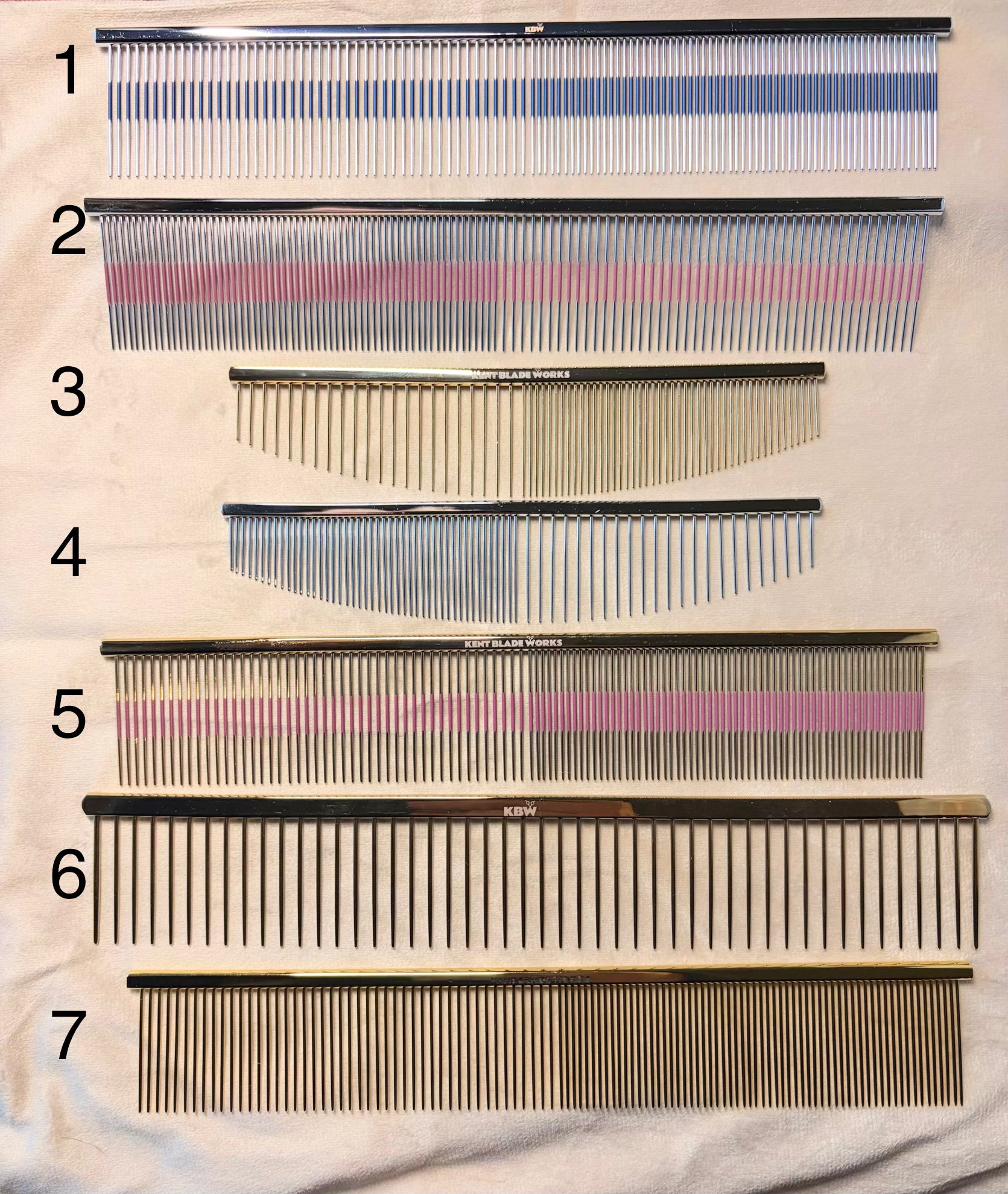 Display Combs