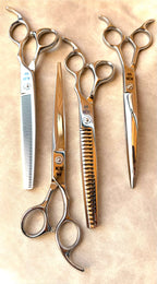 ‘KBW’ ‘Noush’ Scissor Set & Portfolio (Right Hand)