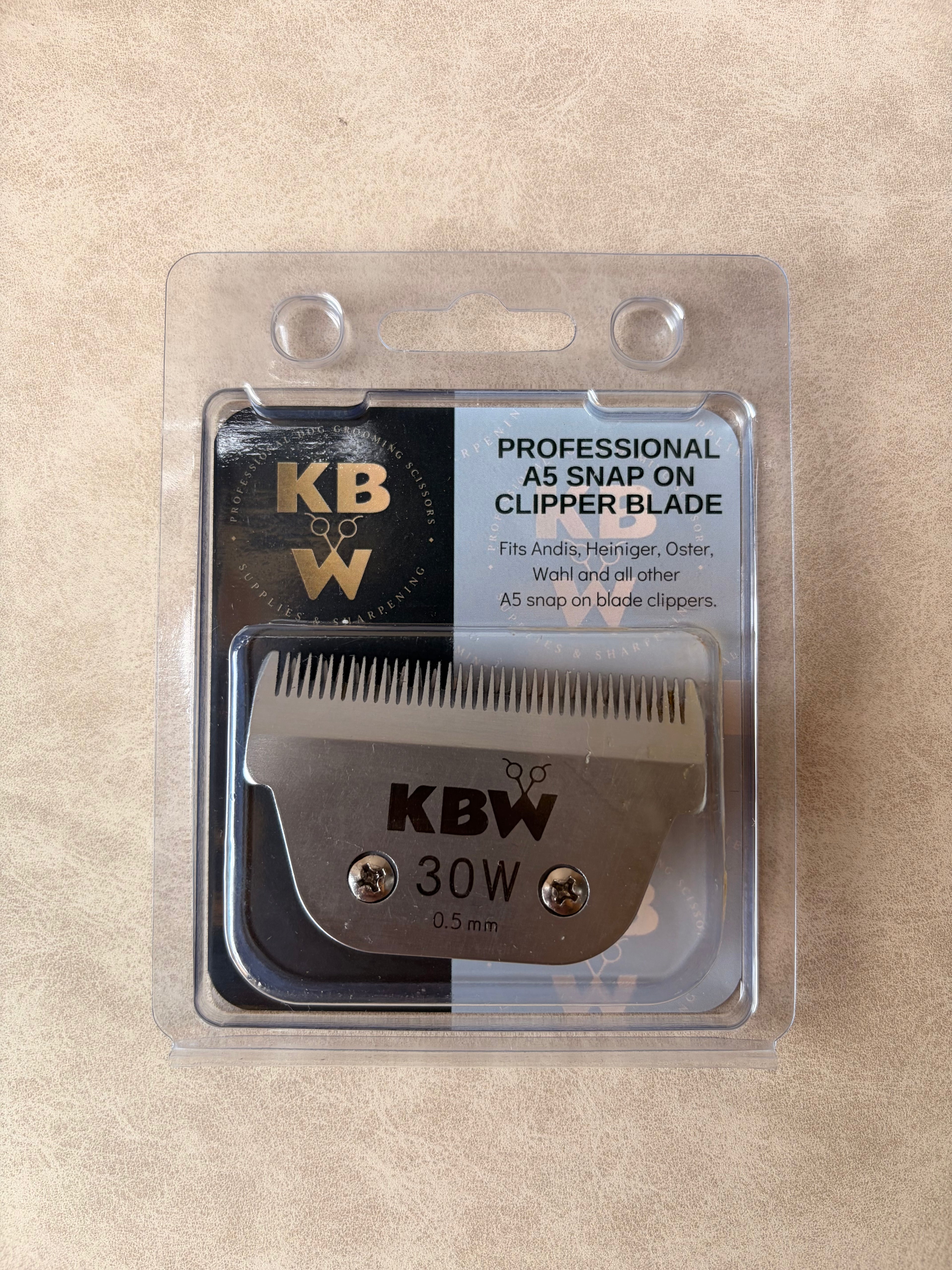 ‘KBW’ Wide Clipper Blades | 30W