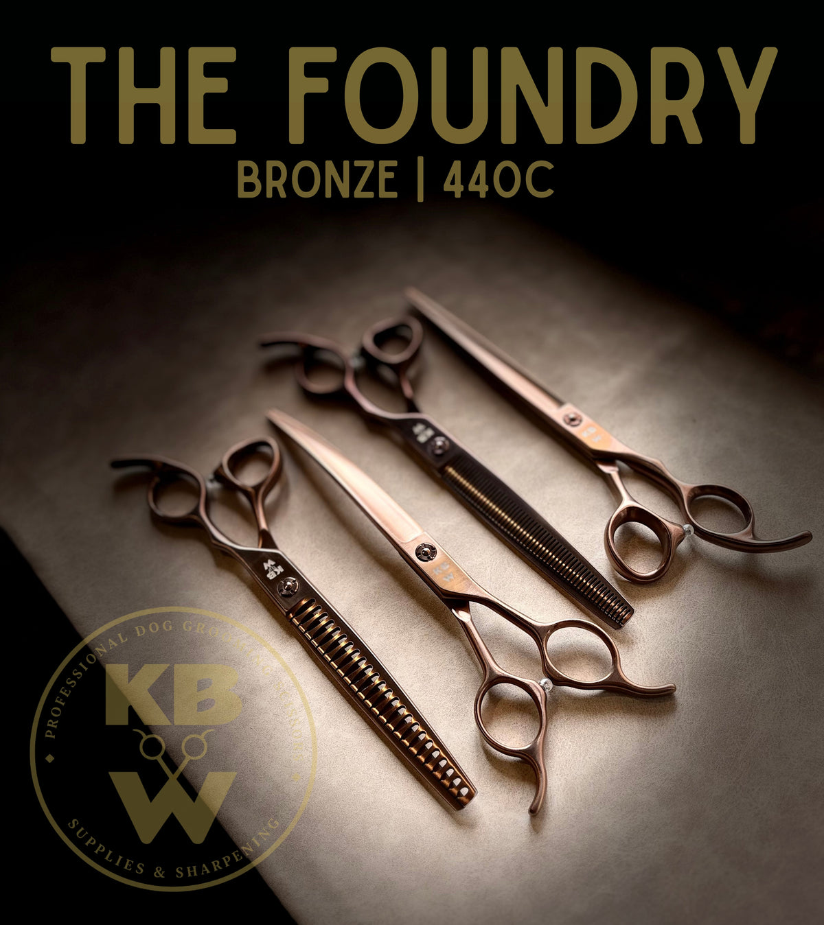 ‘KBW’ The Foundry | 7.5” Set & Scissor Portfolio (Right hand)