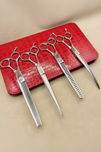 ‘KBW’ ‘Noush’ Scissor Set & Portfolio (Left Hand)