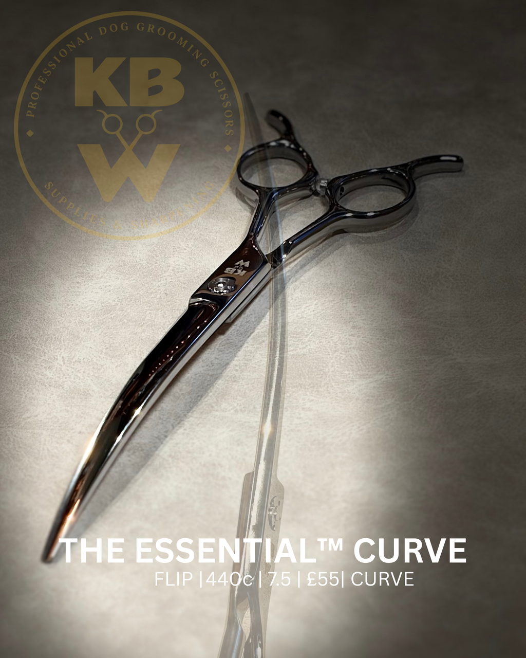 ‘KBW' The Essential™ Curve |7.5"|Nano Serrated (Right Handed)
