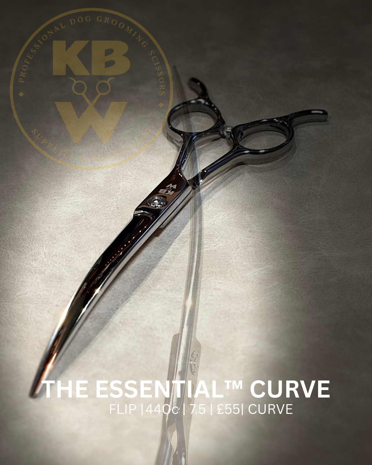 ‘KBW' The Essential™ Curve |7.5"|Nano Serrated (Right Handed)