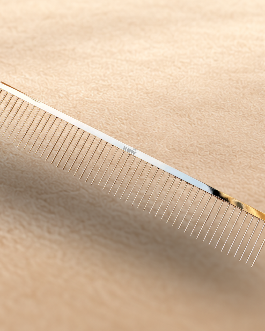 ‘KBW’ Tangle Tamer – Wide Tooth Poodle Comb (Gold) 