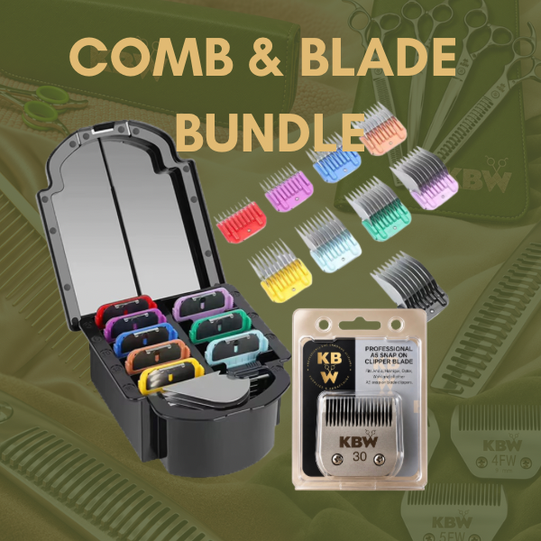 KBW #30 Blade & 9-Piece Comb Attachment Bundle