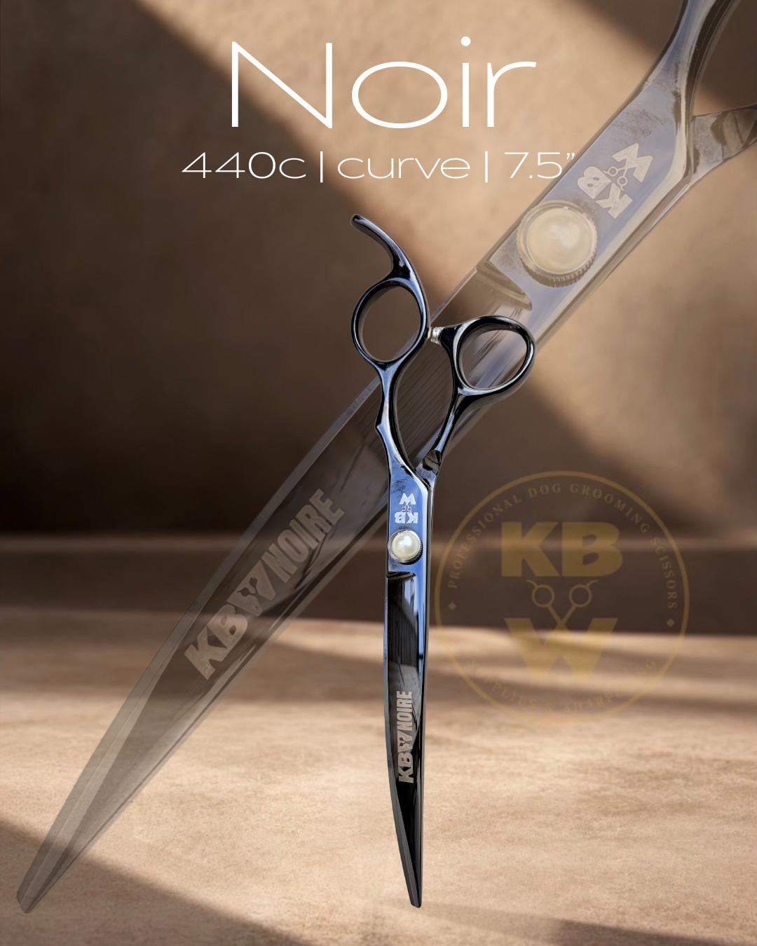 ‘KBW’ | Noir | 7.5” | Curve